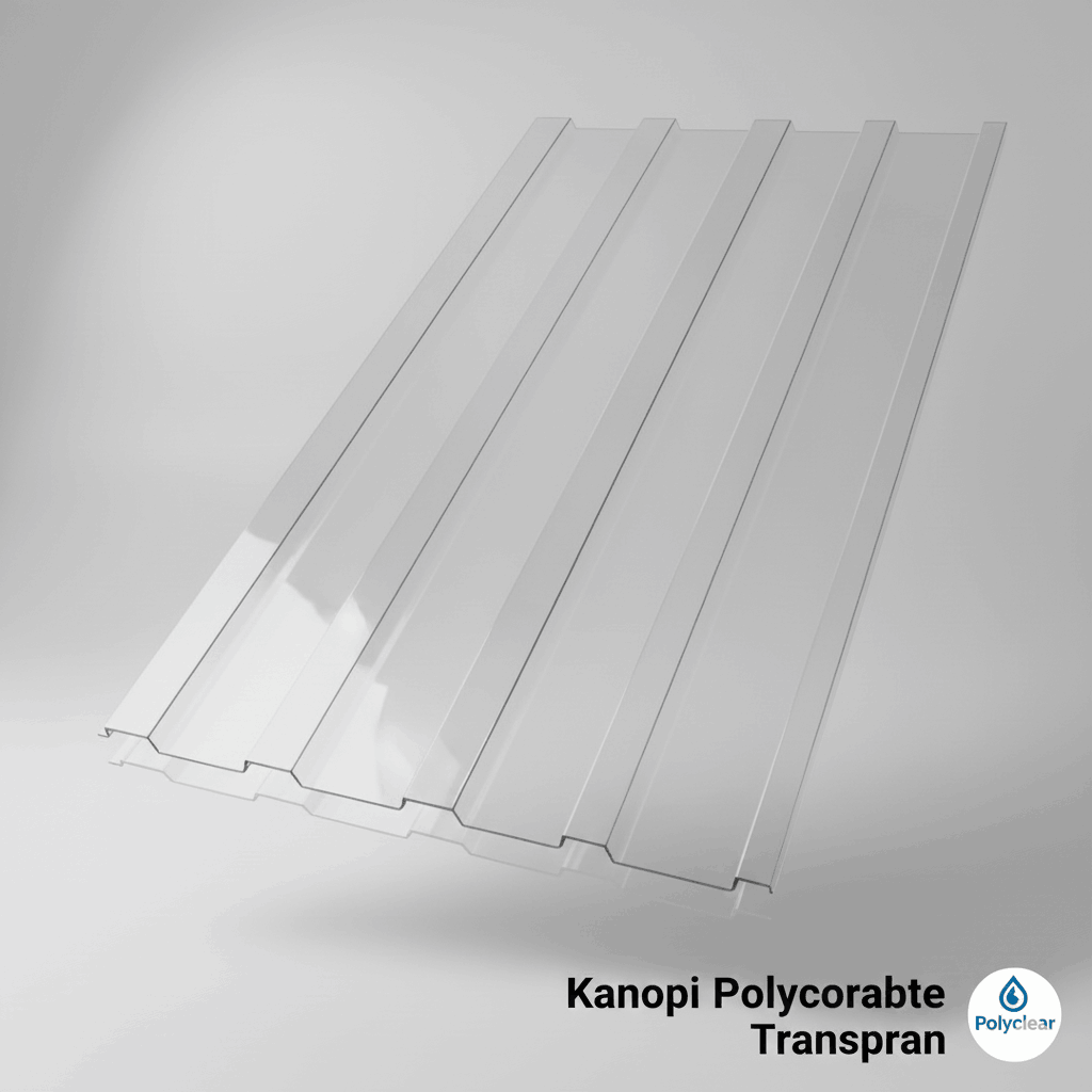 Kanopi Polycarbonate Transparan